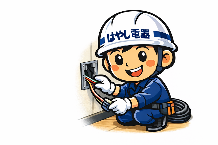 コンセント新規取付のイメージ